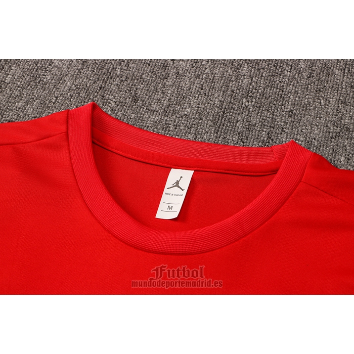 Chandal del Paris Saint-Germain Manga Corta 2021-2022 Rojo